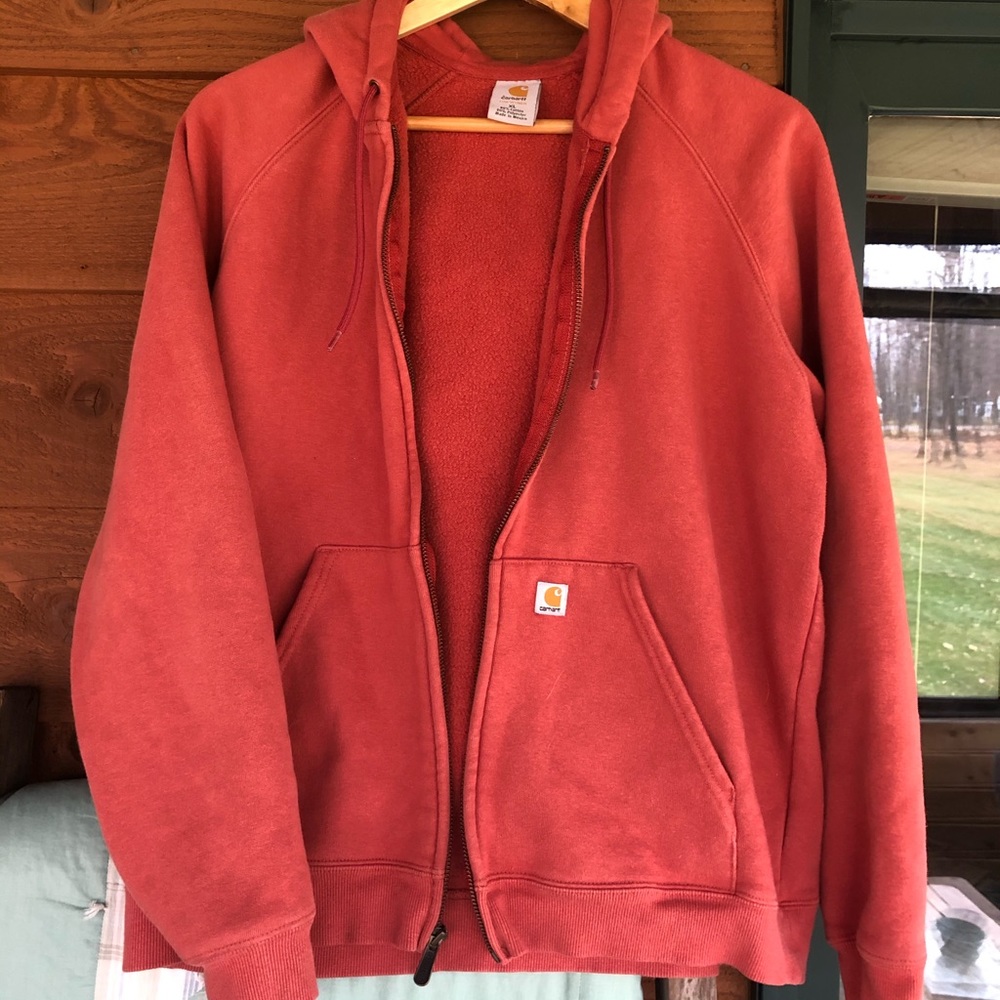Zip Up Carhartt Sweatshirt